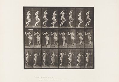 板块185.Hopping On Left Foot，1885 作者 爱德沃德·迈布里奇