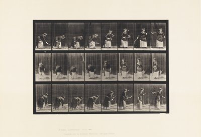 Plate 295. Lawn Tennis; Serving 作者 爱德沃德·迈布里奇