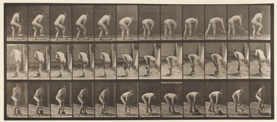 板块388.农民，使用锹，1872-1885 作者 Eadweard Muybridge