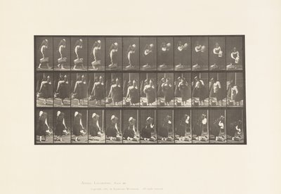 盘子460.手拿肩上和篮子里的罐子，1885年 作者 爱德沃德·迈布里奇