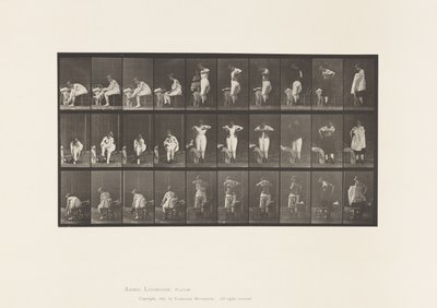 Plate 494. Miscellaneous Phases of the Toilet 作者 爱德沃德·迈布里奇