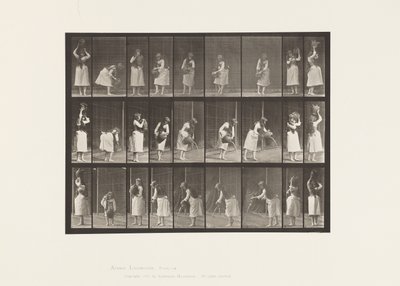 Plate 516. Miscellaneous Movements with a Water Jar 作者 爱德沃德·迈布里奇