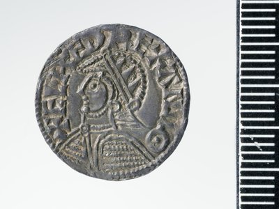 Æthelred二世的便士，伦敦铸币厂，978（银）（3706819的正面 作者 埃尔德加 埃尔德加