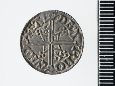 Æthelred二世的便士，伦敦铸币厂，978（银）（3706818的背面 作者 埃尔德加 埃尔德加