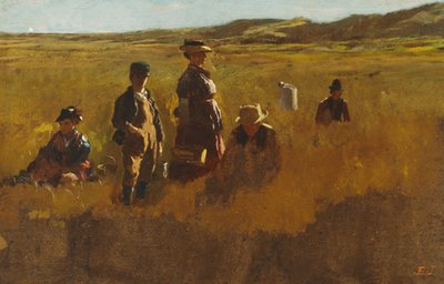 在菲尔兹，c.1878-80 作者 伊士曼·约翰逊