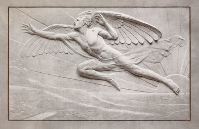 “速度”（彩色石版画） 作者 Edgar Bertram Mackennal