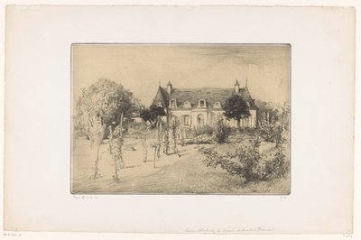 房屋附近的花园景观
La maison d
