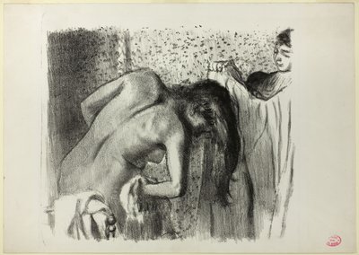 After the Bath (large version) 作者 埃德加·德加