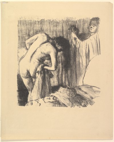 巴斯三世之后，1891-92年。 作者 埃德加·德加