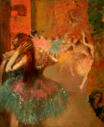 芭蕾舞现场 作者 Edgar Degas