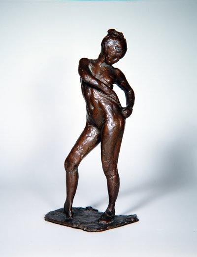 舞者紧身裤紧身衣，c.1885-90，演员1919（铜牌） 作者 埃德加·德加