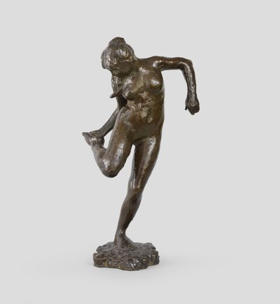 舞者看着右脚掌，舞者看着右脚掌，1895-1903 作者 埃德加·德加