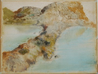 岩石海岸 作者 埃德加·德加