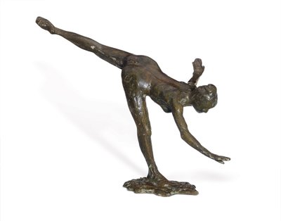 大蔓藤花纹，第三次；大阿拉伯蔓藤花纹，第三次，约1882-1895年 作者 埃德加·德加