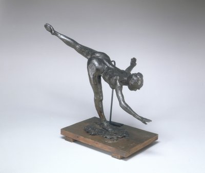 大阿拉贝斯克，第三次第一次阿拉贝斯克奔腾，约1885-90。 作者 埃德加·德加