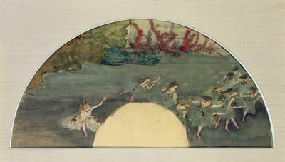 拉法兰朵（La Farandole），1879年 作者 埃德加·德加