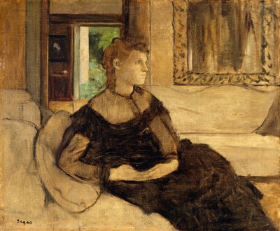 蒂奥多·戈比拉德夫人 作者 Edgar Degas