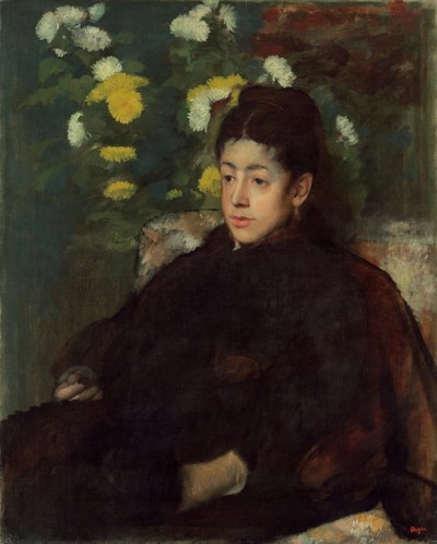 马洛特小姐，约1877年。 作者 埃德加·德加