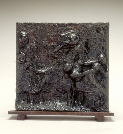 采摘苹果纪念品，或家庭田园诗，约1888-可能是1890年代。 作者 埃德加·德加