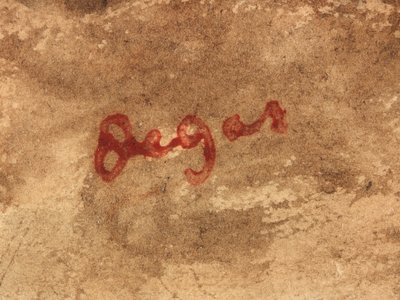 Bagnoles-De-L“ Orne的岩石 作者 埃德加·德加
