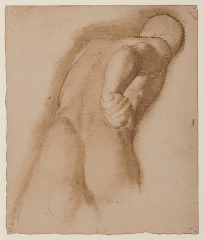 以弗所亚加西亚斯的研究，“角斗士博尔盖塞”，c.1855年 作者 埃德加·德加