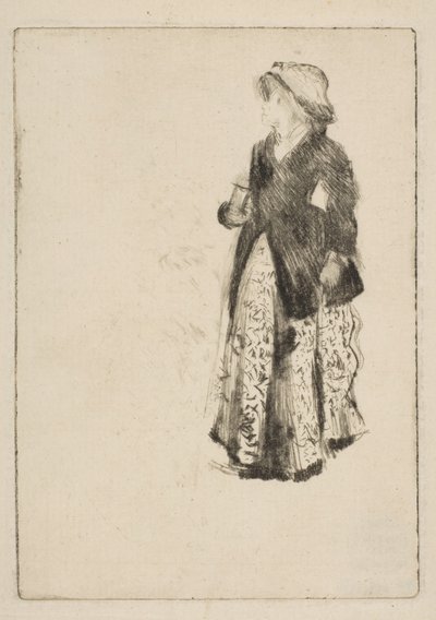 女演员艾伦·安德烈（EllenAndrée），1879年。 作者 埃德加·德加