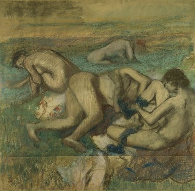 泳客（1885-95） 作者 埃德加·德加