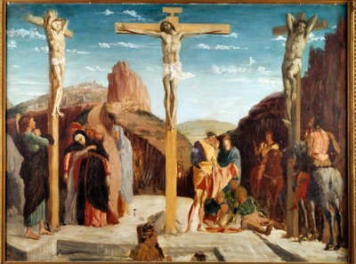 Andrea Mantegna 画作的印象派版本。 埃德加·德加 (Edgar Degas) (1834-1917) 的画作，1861 年 0,69x0,92m 塔，美术博物馆 作者 埃德加·德加