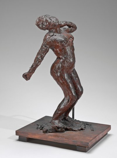 伸展的女人，约1896-1911。 作者 埃德加·德加