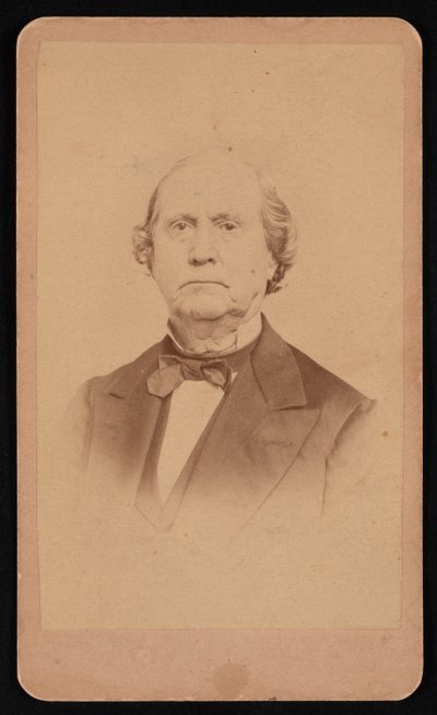 Ezra Bartlett French 1810-1880年的肖像，1880年之前。 作者 埃德加·J·普尔曼