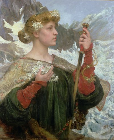 Edelweiss （油画） 作者 埃德加·麦克桑斯