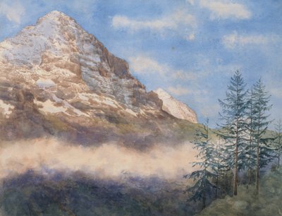艾格和施奈霍恩（纸上水彩和水粉画 作者 伊迪丝·A·潘恩