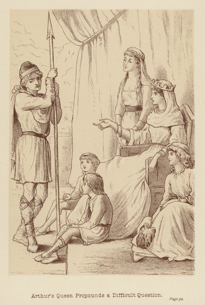 亚瑟王后提出一个难题（平版） 作者 