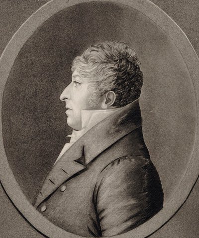 作曲家Rodolphe Kreutzer的肖像（1766-1831），1809年。 作者 艾德梅·昆尼迪