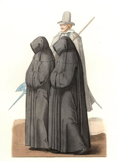 哀悼的衣服 作者 Edmond Lechevallier-Chevignard