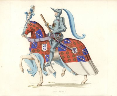 罗汉子爵皮埃尔（1451-1513）（插图）。 作者 Edmond Lechevallier Chevignard