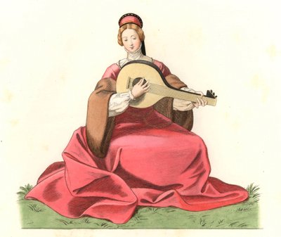 英国贵族的女人 作者 Edmond Lechevallier-Chevignard