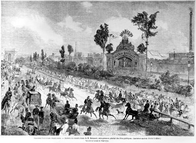 1861年8月，Le Monde Illustre公共庆典总监Eugene Delessert的工作坊 作者 埃德蒙·莫林