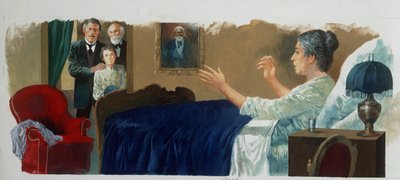 埃德蒙多·德·阿米西斯（Edmondo De Amicis，1846-1908 年）的《心》中的从亚平宁山脉到安第斯山脉，绘画 作者 埃德蒙多·德·阿米西斯