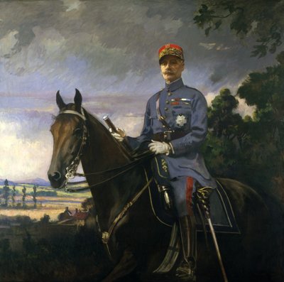 费迪南-福煦元帅，1920年。 作者 埃德蒙·查尔斯·塔贝尔