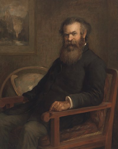 约翰-韦斯利-鲍威尔，1889年。 作者 埃德蒙·克拉伦斯刀