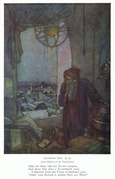 今天准备的人也一样（彩色印刷版） 作者 埃德蒙·杜拉克（Edmund Dulac）