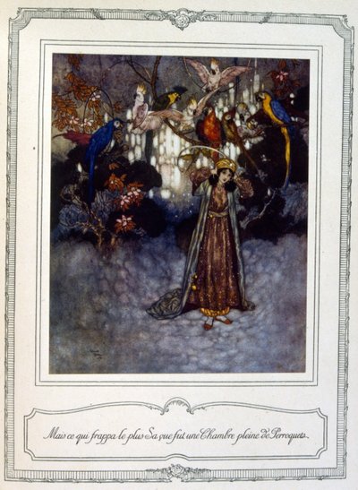 美女与野兽 作者 埃德蒙·杜拉克（Edmund Dulac）