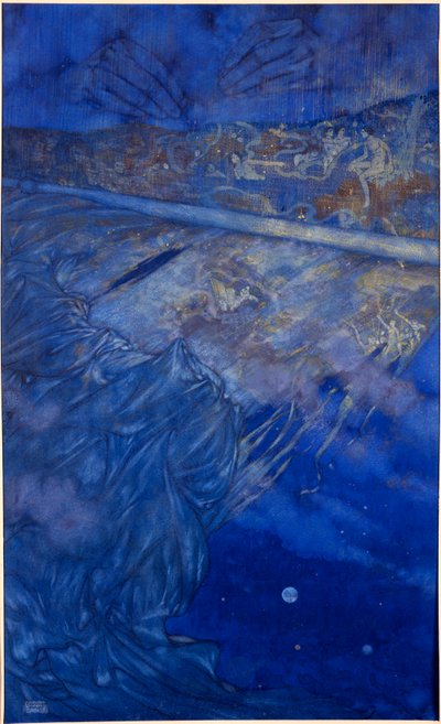 我们是造梦的材料》，选自《暴风雨》。 作者 埃德蒙·杜拉克（Edmund Dulac）