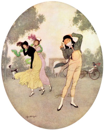 您如何看待Young Rouselle，c1915年。 作者 埃德蒙·杜拉克（Edmund Dulac）