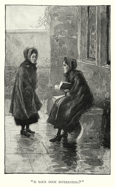 Illustration for Jane Eyre by Charlotte Bronte (engraving) 作者 埃德蒙·亨利·加勒特