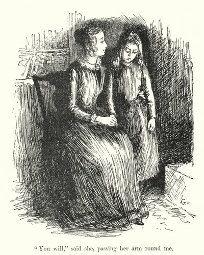 Illustration for Jane Eyre by Charlotte Bronte (litho) 作者 埃德蒙·亨利·加勒特