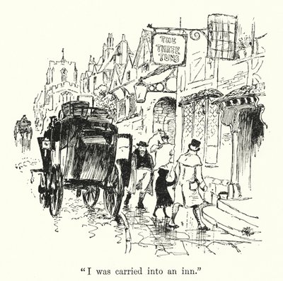 Charlotte Bronte 为 Jane Eyre 绘制的插图（石版画） 作者 埃德蒙·亨利·加勒特