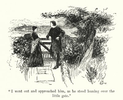 Charlotte Bronte 为 Jane Eyre 绘制的插图（石版画） 作者 埃德蒙·亨利·加勒特