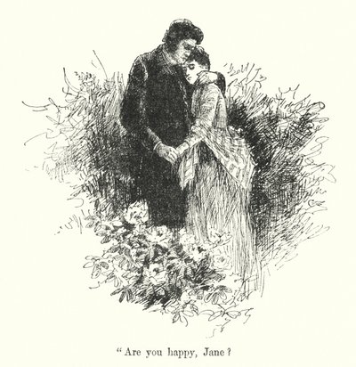 Illustration for Jane Eyre by Charlotte Bronte (litho) 作者 埃德蒙·亨利·加勒特